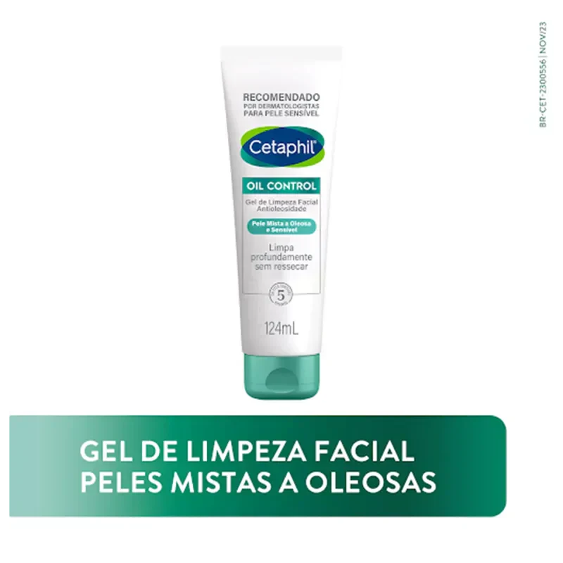 Cetaphil Oil Control - Gel de Limpeza Facial 124ml - Imagem 3