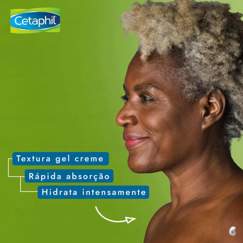 Cetaphil com Aloe Vera Rápida Absorção - Gel Creme Hidratante Corporal 226g - Imagem 4