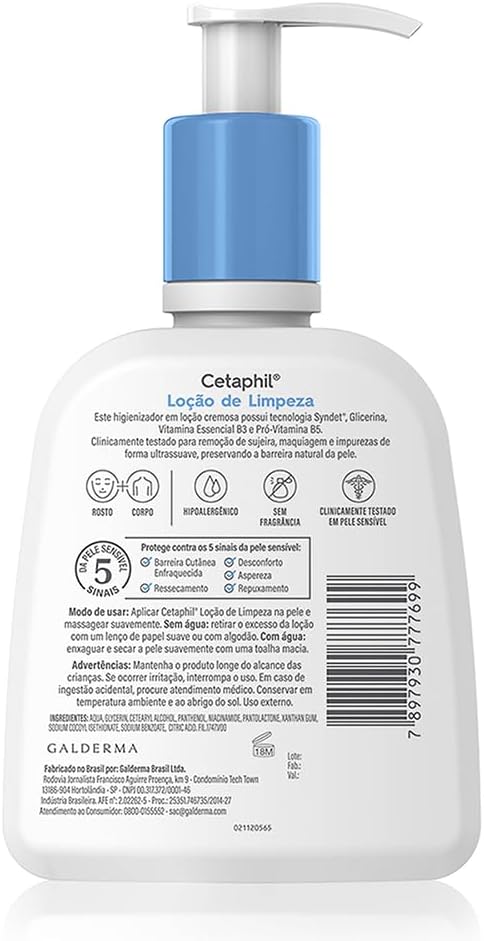 Loção de Limpeza Cetaphil 300ml - Imagem 3