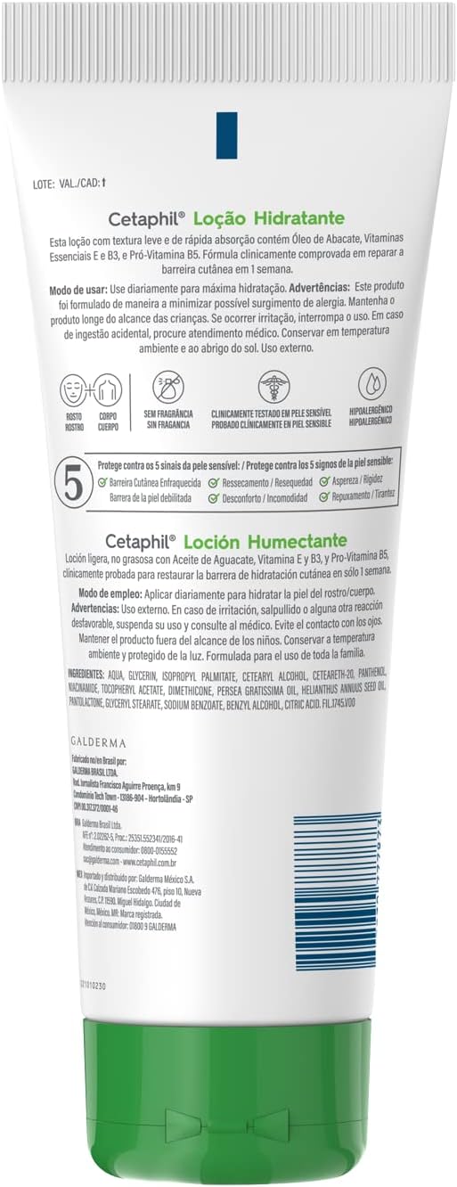 Cetaphil Advanced Loção Hidratante 226G - Imagem 2