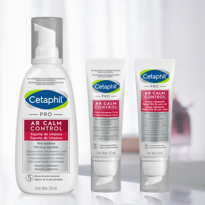 Cetaphil Pro AR Calm Control - Espuma de Limpeza Facial 236ml - Imagem 4