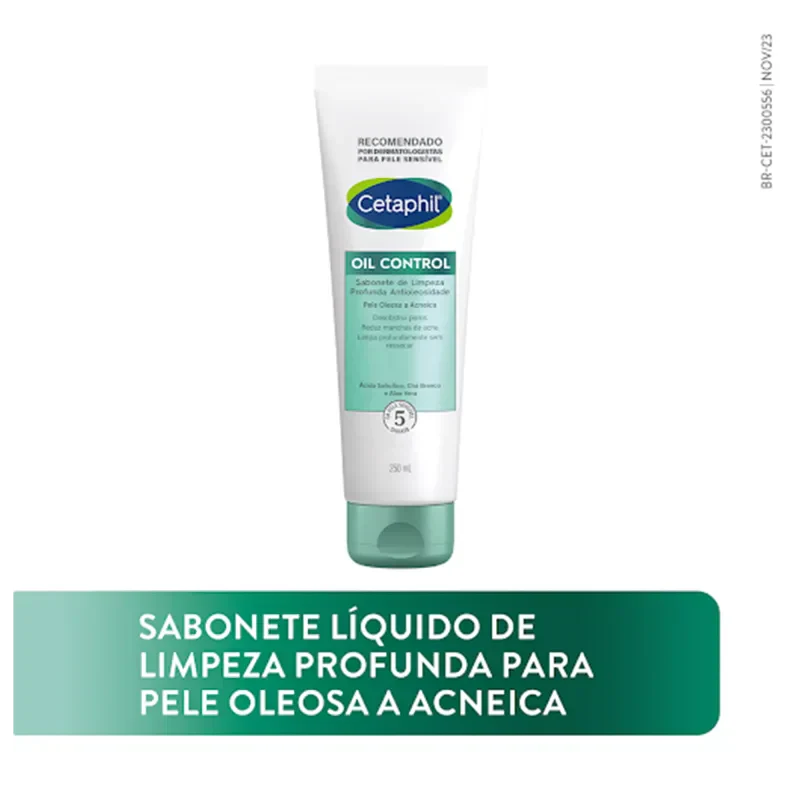 Cetaphil Oil Control - Sabonete Facial 124ml - Imagem 3