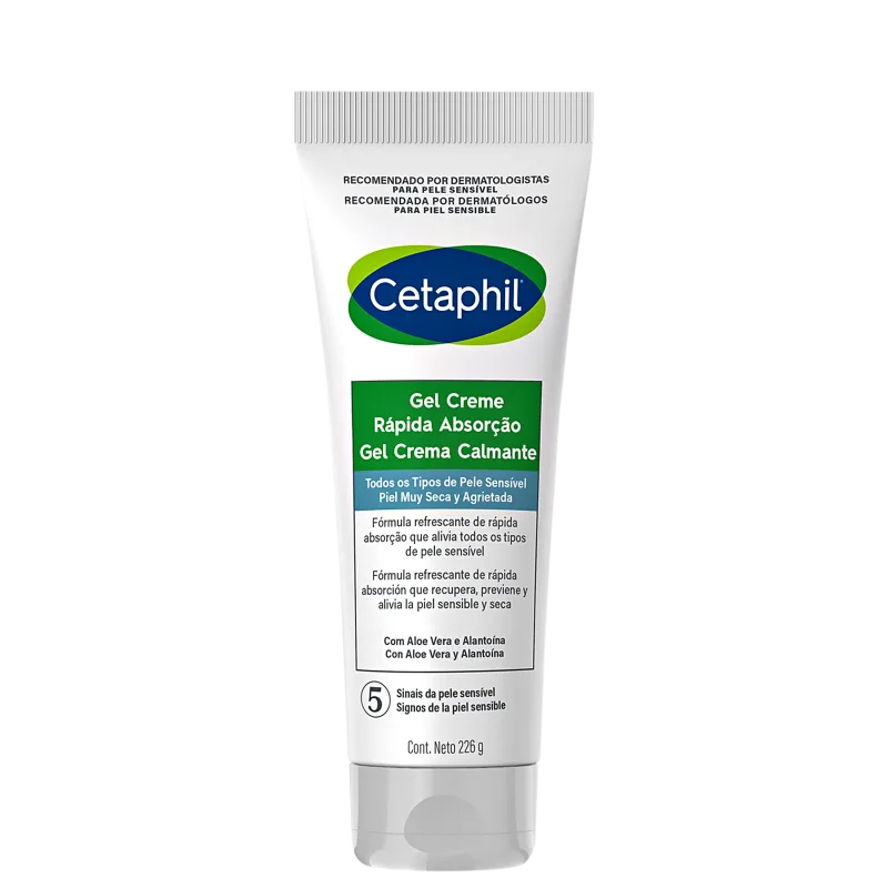 Cetaphil com Aloe Vera Rápida Absorção - Gel Creme Hidratante Corporal 226g